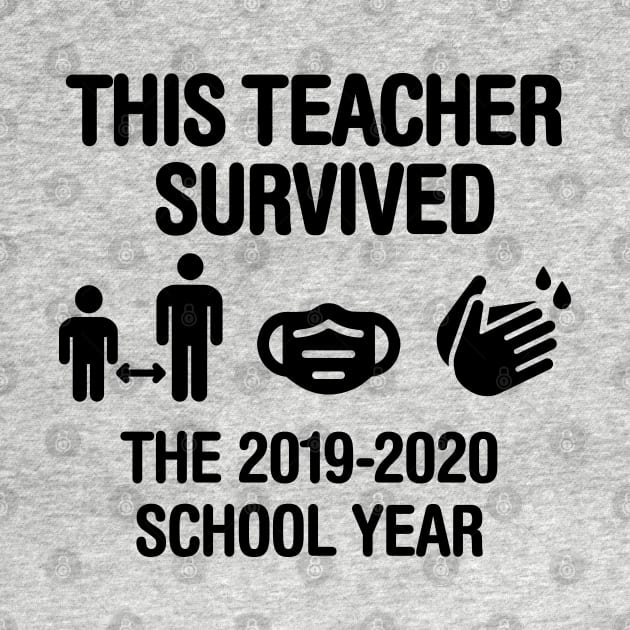 This teacher survived the 2020 school year Corona teacher gift idea by LaundryFactory